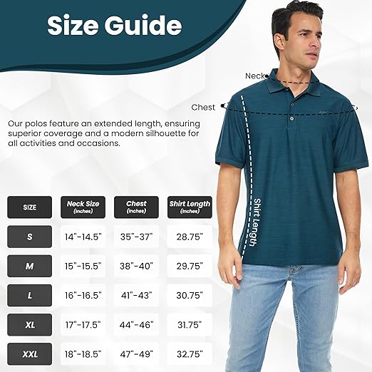 Men's Short Sleeve Performance Polo Shirt