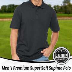 Men's 100% Supima Cotton Polo Shirt