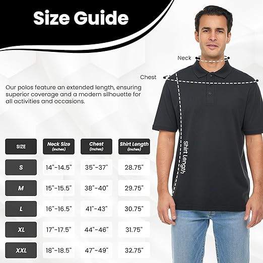 Men's 100% Supima Cotton Polo Shirt