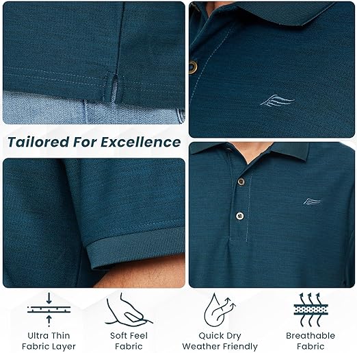 Men's Short Sleeve Performance Polo Shirt